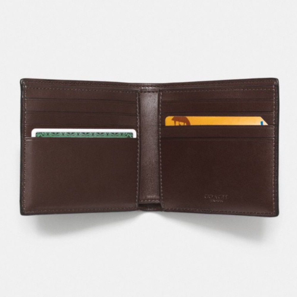🔴SOLD🔴 Coach Double Billfold Wallet - Picture 2 of 2